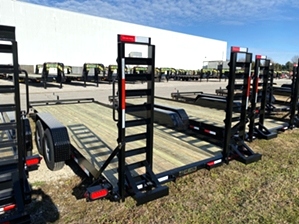 Skid Steer Trailer With Ramps